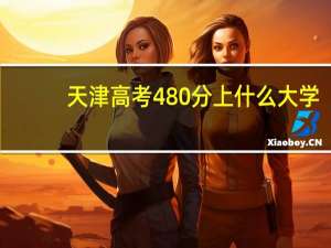 天津高考480分上什么大学