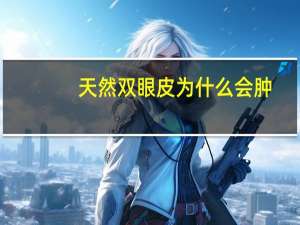 天然双眼皮为什么会肿？做的双眼皮和天然双眼皮区别