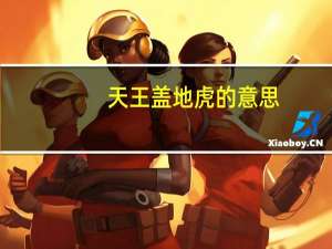 天王盖地虎的意思