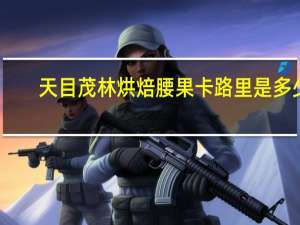 天目茂林 烘焙腰果卡路里是多少