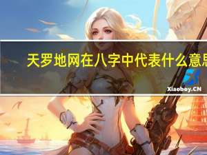 天罗地网在八字中代表什么意思（天罗）