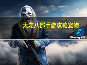 天龙八部手游攻略宠物