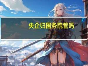 央企归国务院管吗