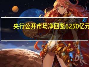 央行公开市场净回笼6250亿元