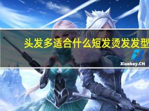 头发多适合什么短发烫发发型（头发多适合什么短发）