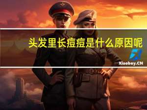 头发里长痘痘是什么原因呢（头发里长痘痘是什么原因）