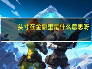 头寸在金融里是什么意思呀（头寸在金融里是什么意思）