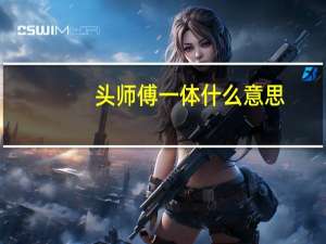 头师傅一体什么意思（头师傅一体1）