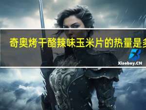奇奥 烤干酪辣味玉米片的热量是多少