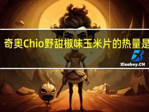 奇奥 Chio  野甜椒味玉米片的热量是多少