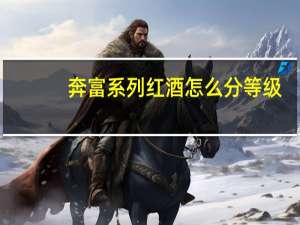 奔富系列红酒怎么分等级
