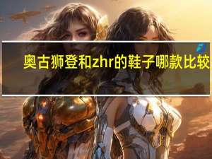 奥古狮登和zhr的鞋子哪款比较好