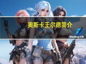奥斯卡王尔德简介（王尔德简介）