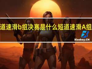 奥运会短道速滑b组决赛是什么 短道速滑A组B组决赛的区别