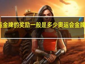 奥运金牌的奖励一般是多少 奥运会金牌值多少钱_