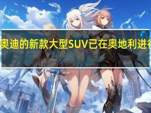 奥迪的新款大型SUV已在奥地利进行测试