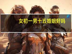 女初一男十五婚姻好吗