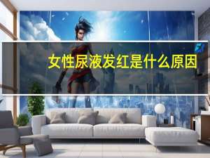 女性尿液发红是什么原因（女性尿液发红是怎么回事）