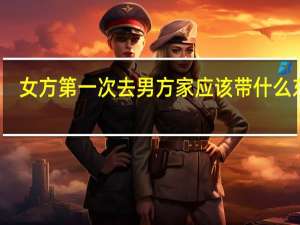 女方第一次去男方家应该带什么东西（第一次去男方家注意）