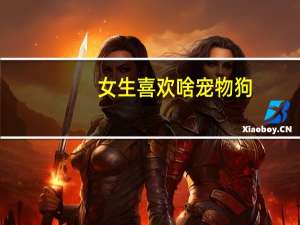 女生喜欢啥宠物狗
