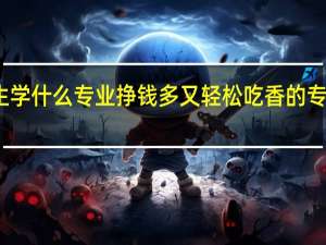 女生学什么专业挣钱多又轻松 吃香的专业有哪些