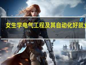 女生学电气工程及其自动化好就业吗