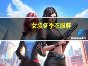女装冬季衣服胖