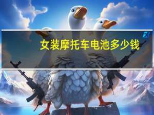 女装摩托车电池多少钱