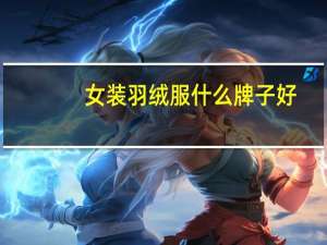 女装羽绒服什么牌子好