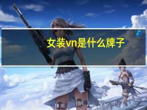 女装vn是什么牌子