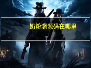 奶粉溯源码在哪里