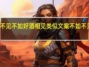好久不见不如好酒相见类似文案 不如不见好久不见