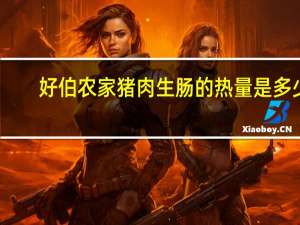 好伯 农家猪肉生肠的热量是多少