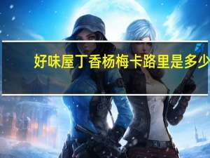 好味屋 丁香杨梅卡路里是多少