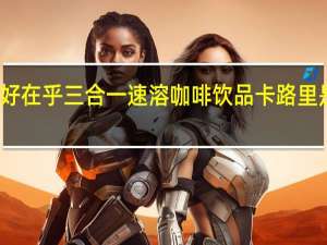 好在乎 三合一速溶咖啡饮品卡路里是多少