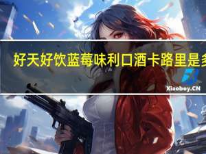 好天好饮 蓝莓味利口酒卡路里是多少