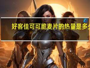 好客佳 可可脆麦片的热量是多少