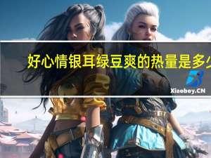 好心情 银耳绿豆爽的热量是多少