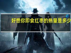 好想你 即食红枣的热量是多少