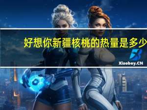 好想你 新疆核桃的热量是多少