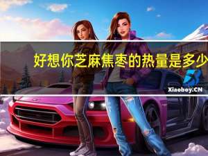 好想你 芝麻焦枣的热量是多少