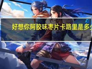 好想你 阿胶味枣片卡路里是多少