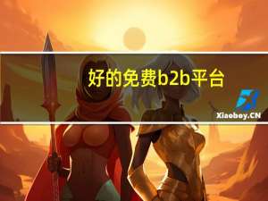好的免费b2b平台