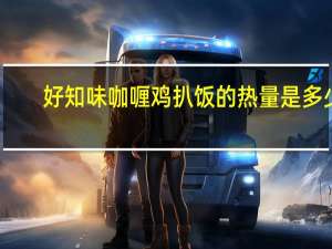 好知味 咖喱鸡扒饭的热量是多少