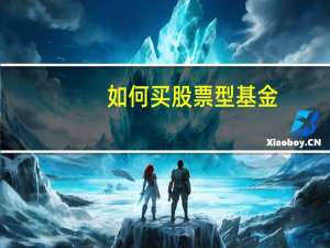 如何买股票型基金