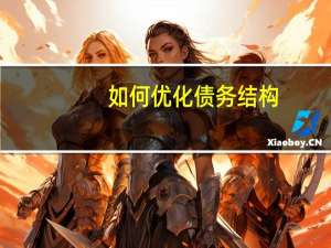 如何优化债务结构