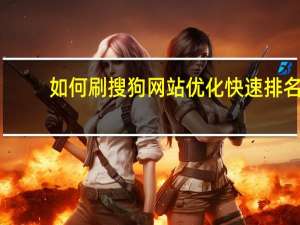 如何刷搜狗网站优化快速排名