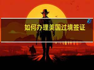 如何办理美国过境签证