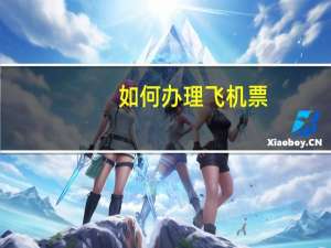 如何办理飞机票