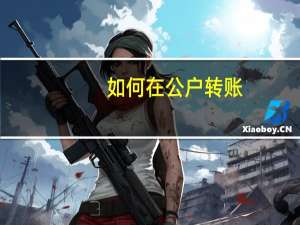如何在公户转账
